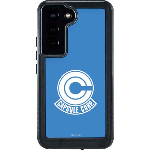 Dragon Ball Z Capsule Corp Galaxy S24 Waterproof Case